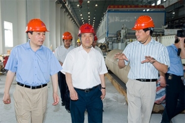 2007年5月25日，時(shí)任全國(guó)政協(xié)常委、經(jīng)濟(jì)委員會(huì)副主任、中國(guó)包裝聯(lián)合會(huì)會(huì)長(zhǎng)石萬(wàn)鵬一行來(lái)公司視察